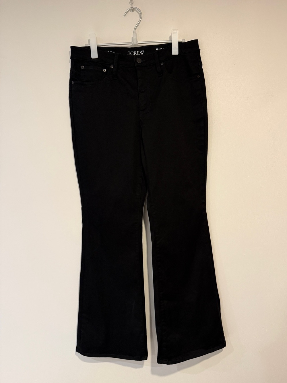 J. Crew Women’s Black Bootcut Stretch Jeans - 30 Petite - High Rise